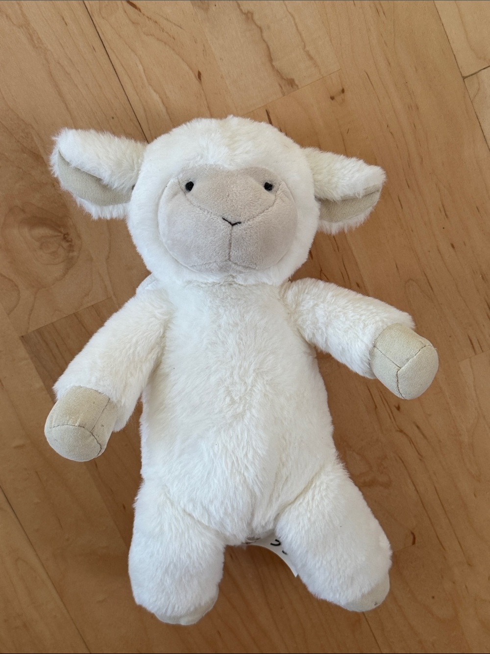 Pottery Barn‎ Kids PBK Plush Lamb Calming Sounds Critter Buddy In Bone & Cream